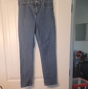 Banana Republic Women's Straight Leg Blue Jeans